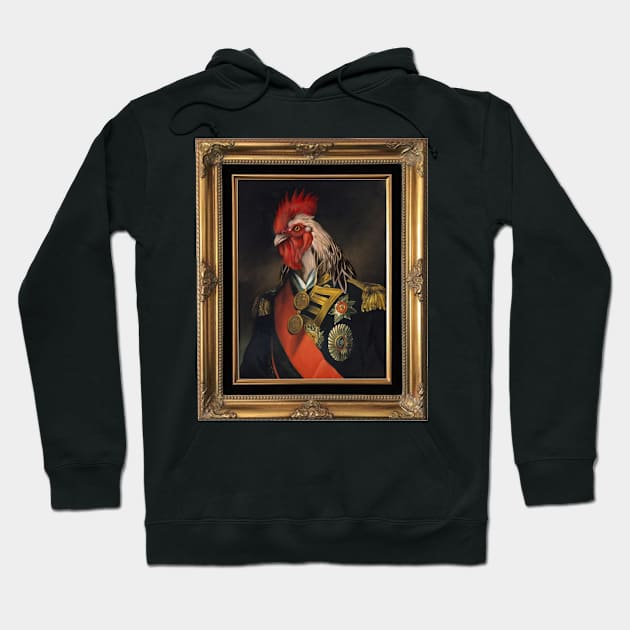 British Sussex Rooster Hoodie by Ladycharger08